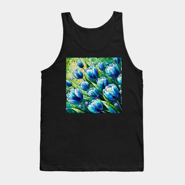 Tulip Flower Tank Top by Jenni Arts